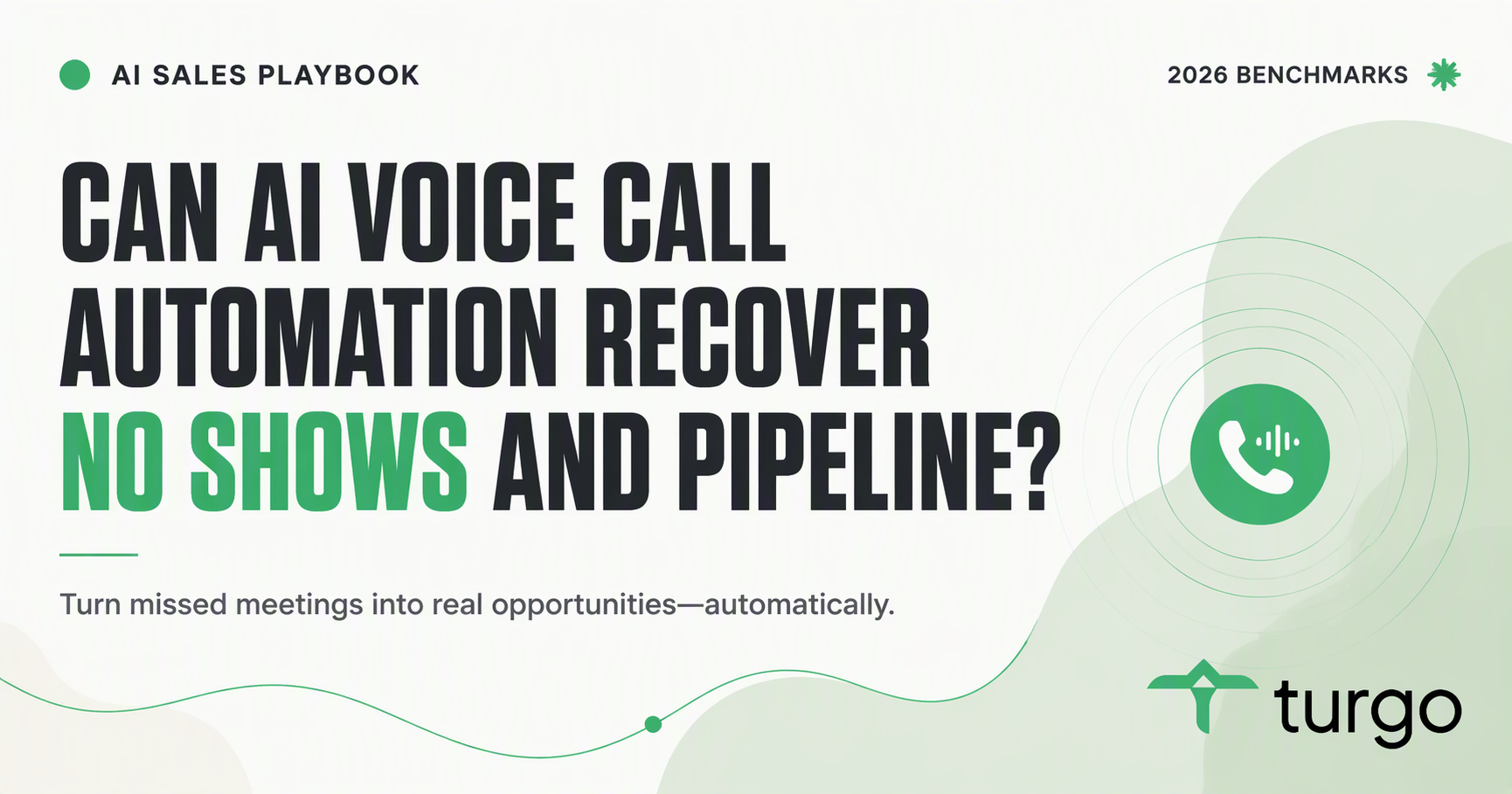Can AI voice call automation recover no shows and pipeline?